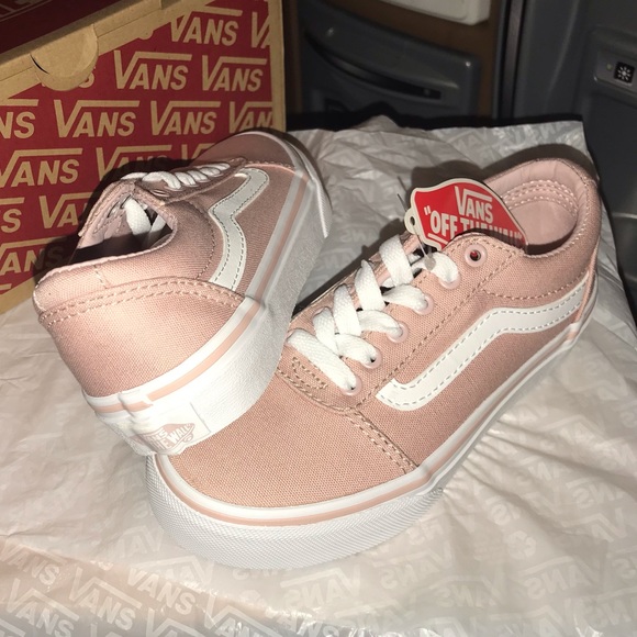 kids rose vans
